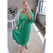 SATIN MAXI DRESS GREEN SATIN MAXI DRESS GREEN