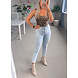LOVI HIGH WAIST JEANS LIGHT BLUE LOVI HIGH WAIST JEANS LIGHT BLUE