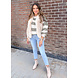 GIGI FAUX FUR GILET BEIGE GIGI FAUX FUR GILET BEIGE