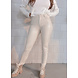 HIGH WAIST PU PANTS CREME HIGH WAIST PU PANTS CREME
