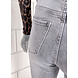 HIGH WAIST JEANS SPLIT 02 LIGHT GREY HIGH WAIST JEANS SPLIT 02 LIGHT GREY