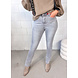 HIGH WAIST JEANS SPLIT 02 LIGHT GREY HIGH WAIST JEANS SPLIT 02 LIGHT GREY