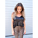 SEQUIN SINGLET BLACK SEQUIN SINGLET BLACK