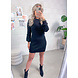 BASIC SWEATER DRESS BLACK BASIC SWEATER DRESS BLACK