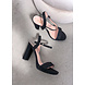 GLITTER HEELS BLACK GLITTER HEELS BLACK