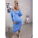PREG PROOF POLO DRESS LIGHT BLUE PREG PROOF POLO DRESS LIGHT BLUE