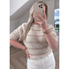 FIORE KNIT BEIGE/BROWN FIORE KNIT BEIGE/BROWN