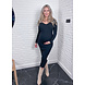 PREG PROOF V NECK DRESS BLACK PREG PROOF V NECK DRESS BLACK