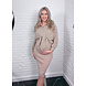 PREG PROOF BASIC MOUSSELINE BLOUSE TAUPE PREG PROOF BASIC MOUSSELINE BLOUSE TAUPE