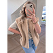 TEDDY GILET BEIGE TEDDY GILET BEIGE