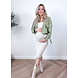 SHORT TRENCH JACKET GREEN SHORT TRENCH JACKET GREEN