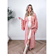 PREG PROOF MAXI LACE KIMONO OLD PINK PREG PROOF MAXI LACE KIMONO OLD PINK
