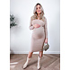 PREG PROOF EVA DRESS TAUPE PREG PROOF EVA DRESS TAUPE