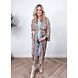 PREG PROOF PAISLEY MAXI KIMONO PRINT BLUE PREG PROOF PAISLEY MAXI KIMONO PRINT BLUE