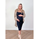 PREG PROOF OVERSIZED MOUSSELINE BLOUSE TAUPE PREG PROOF OVERSIZED MOUSSELINE BLOUSE TAUPE