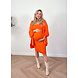 PREG PROOF OVERSIZED MOUSSELINE BLOUSE ORANGE PREG PROOF OVERSIZED MOUSSELINE BLOUSE ORANGE