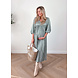 PREG PROOF MAXI LEOPARD DRESS GREEN PREG PROOF MAXI LEOPARD DRESS GREEN