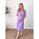 PREG PROOF MOUSSELINE DRESS LILAC PREG PROOF MOUSSELINE DRESS LILAC