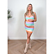 PREG PROOF STRIPED DRESS MULTI COLOUR PREG PROOF STRIPED DRESS MULTI COLOUR