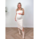 PREG PROOF CELINE2 DRESS BEIGE PREG PROOF CELINE2 DRESS BEIGE