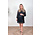 PREG PROOF ROMEE DRESS BLACK