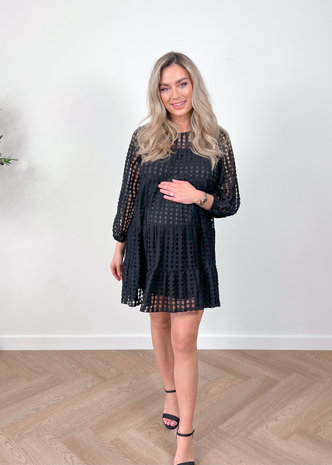 PREG PROOF ROMEE DRESS BLACK PREG PROOF ROMEE DRESS BLACK