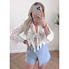 CHROCHET TOP WHITE CHROCHET TOP WHITE