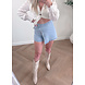 DENIM SKORT LIGHT BLUE DENIM SKORT LIGHT BLUE
