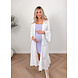 PREG PROOF COTTON KIMONO WHITE PREG PROOF COTTON KIMONO WHITE