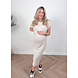 PREG PROOF MAXI TEE DRESS BEIGE PREG PROOF MAXI TEE DRESS BEIGE