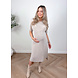PREG PROOF SOFT DRESS TAUPE PREG PROOF SOFT DRESS TAUPE