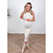 PREG PROOF ELISE DRESS BEIGE PREG PROOF ELISE DRESS BEIGE