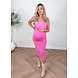 PREG PROOF BANDEAU DRESS PINK PREG PROOF BANDEAU DRESS PINK