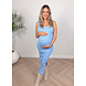 PREG PROOF CELINE STRIPED DRESS BLUE PREG PROOF CELINE STRIPED DRESS BLUE