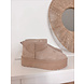PLATFORM BOOTS TAUPE PLATFORM BOOTS TAUPE