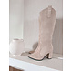 HIGH SUEDE BOOTS BEIGE HIGH SUEDE BOOTS BEIGE
