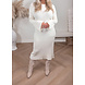 PREG PROOF NENA DRESS BEIGE PREG PROOF NENA DRESS BEIGE
