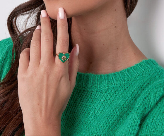 VINTAGE LOVE RING GOLD