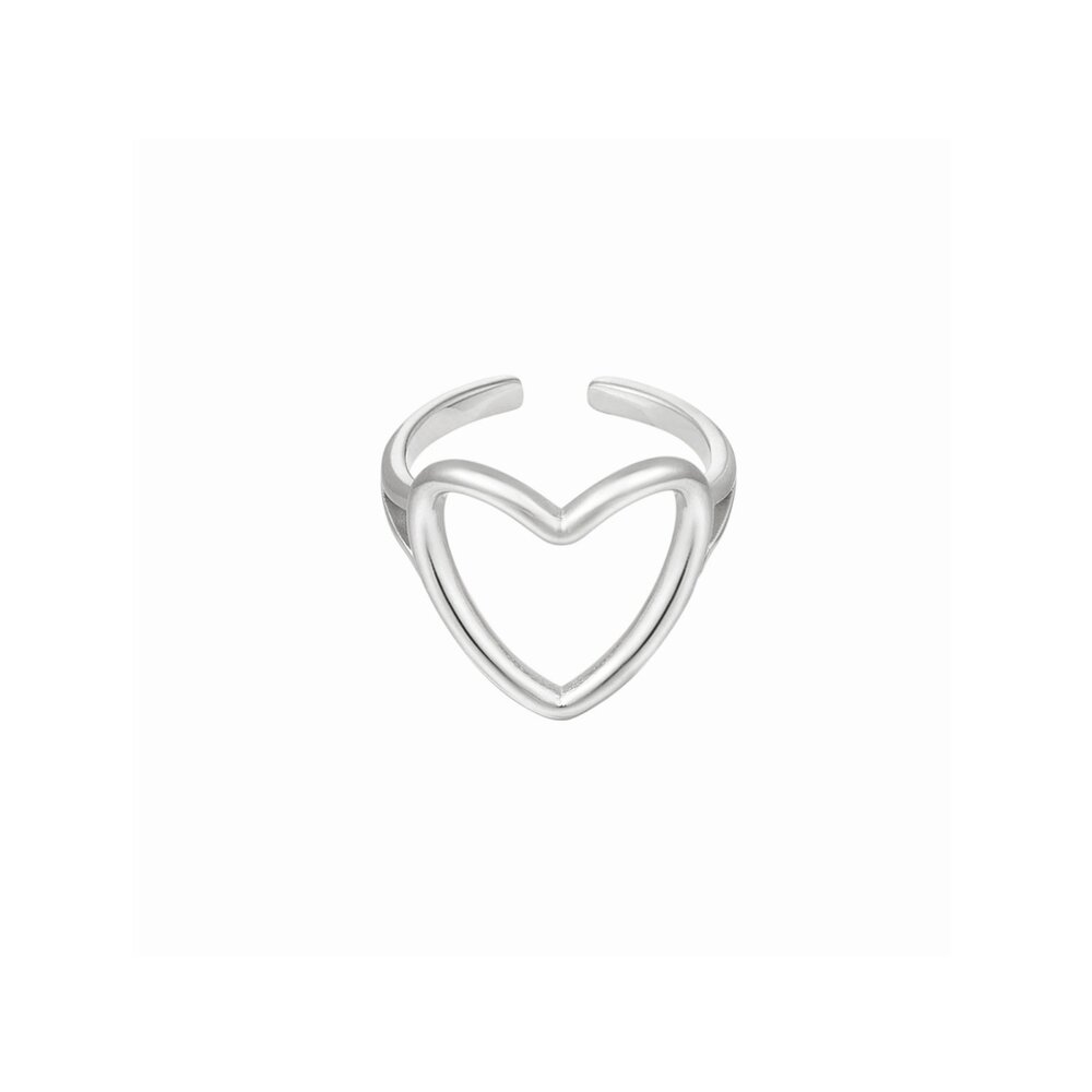HEART RING SILVER