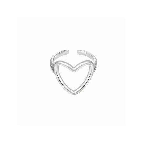 HEART RING SILVER