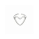 HEART RING SILVER