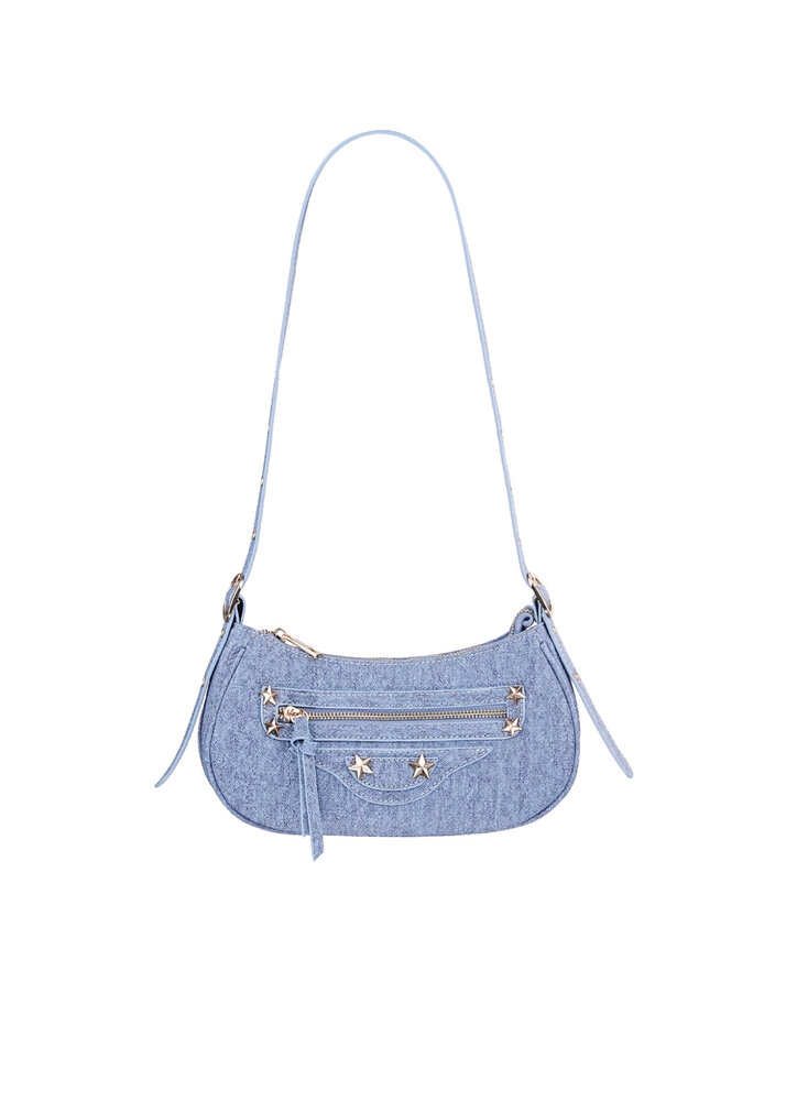 DENIM CITY BAG LIGHT BLUE