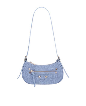 denim city bag ♡ light blue