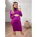BASIC COL DRESS PURPLE BASIC COL DRESS PURPLE