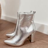 gigi heels ♡ silver
