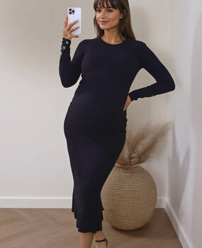 maxim maxi dress ♡ black