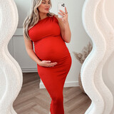 senna maxi dress ♡ red