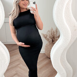 senna maxi dress ♡ black