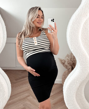 chloe striped top ♡ black & white chloe striped top ♡ black & white