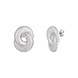 INFINITY TWIST EARRINGS SILVER